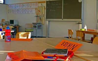 Klassenzimmer in einer Grundschule; Bild: Internet-ABC