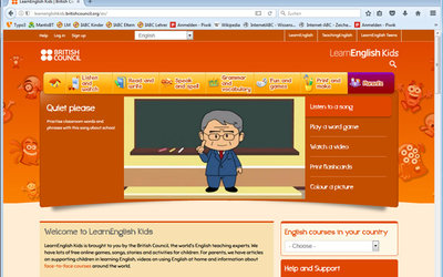 Screenshot: learnenglishkids.britishcouncil.org/en