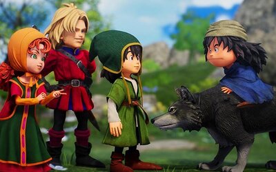 Spielfiguren im Spiel "Dragon Quest VII Reimagined"; Bild: Square Enix Spielfiguren im Spiel "Dragon Quest VII Reimagined"; Bild: Square Enix