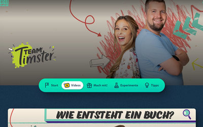 Screenshot: www.kika.de/team-timster/