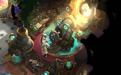 Steuerzentrale im Spiel "Pilo and the Holobook; Bild: REDDEER.GAMES Steuerzentrale im Spiel "Pilo and the Holobook; Bild: REDDEER.GAMES