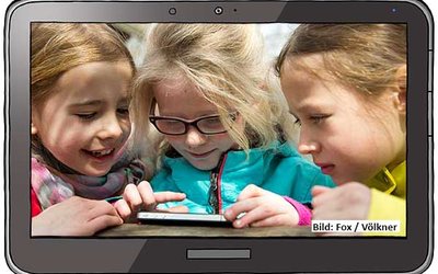 Kinder lesen über den Kindertag; Bild: Internet-ABC