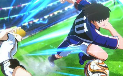 Screenshot aus "Captain Tsubasa"; Bild: Namco Bandai