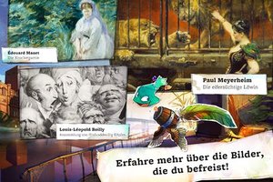 Imagoras - Die Rückkehr der Bilder; Szene aus dem Spiel