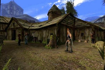 Mittelalterliche Hütte aus "Gothic II Complete Classic"; Bild: THQ Nordic