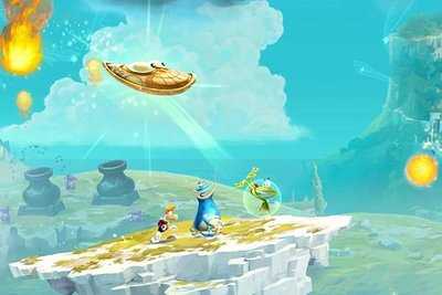 Zauberwelt aus dem Spiel "Rayman Legends"; Bild: Ubisoft