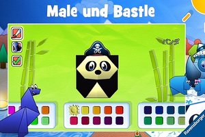 Play Origami Zoo; Szene aus dem Spiel