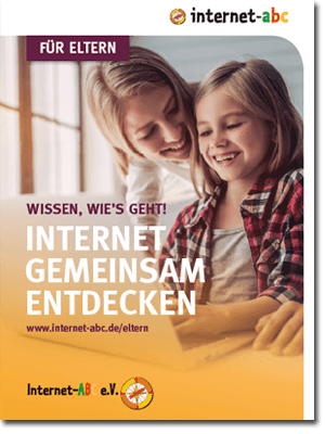 Elternbroschüre "Internet gemeinsam entdecken"; Bild: Internet-ABC